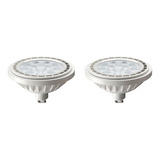 Pack X2 Lampara Led Ar111 11w 220v Fria Calida Gu10 Potencia