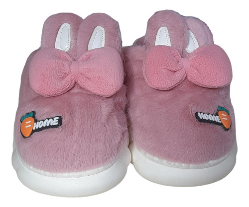 Pantuflas Kamaaina Conejo Home Con Suela Y Calentitas