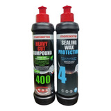 Menzerna Kit Pulido Encerado 400 + Cera Carnauba 250ml