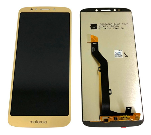 Tela Touch Display Frontal Módulo Lcd Moto E5 Xt1944 + Cola