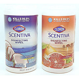 Toallitas De Limpieza Clorox Scentiva, Sin Cloro, 75 Unidade