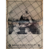 Publicidad Retro Banco Londres Y Mexico 1968 T. Poster