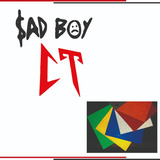 1pz Calca Reflejante Sad Boyz Ct Junior H P/ Auto 25x26 Cm 