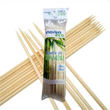 500 Palitos De Bambu Espeto P/ Churrasco 25cm Talge - Forte