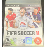 Jogo Fifa 11 Futebol Game Ps3 Dvd Disco Mídia Físico Disco