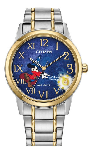  Reloj Citizen Disney Aprendiz De Brujo Mickey Fe7064-71w
