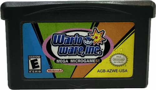 Wario Ware Inc Mega Microgames | Game Boy Advance Original