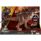 Dinosaurio Carnotaurus Toro Jurassic World Mattel Sonido