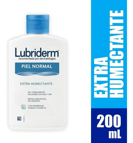 Lubriderm Crema Hidratante Piel Normal 200ml