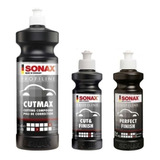 Sonax Cutmax 1lt + Cut Finish 250ml + Perfect Finish 250ml