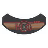 Patch Bordado Hog 2001 Harley Davidson Anual Hdm2001l144a070