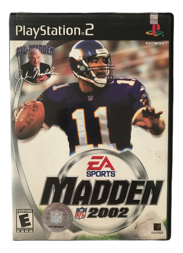 Madden 2002 Playstation 2 Ps2 Juego Original Con Instructivo