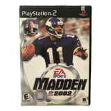 Madden 2002 Playstation 2 Ps2 Juego Original Con Instructivo