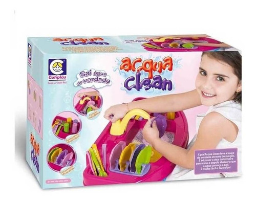 Pia De Cozinha Infantil Aqua Clean - Cotiplás