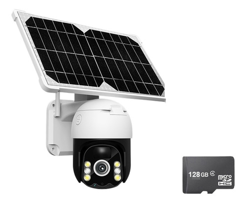 Fwewwe 4g Sim Impermeable De Cámara Solar 1080p Ptz Visión