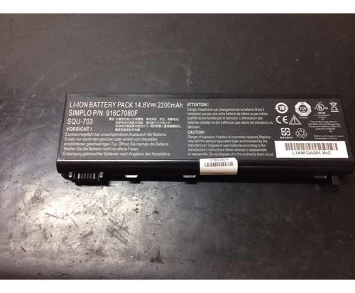 Bateria P/ Notebook Squ-703