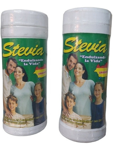 Stevia Cristalizada , 1 Frasco Grande 