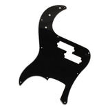 Pickguard Negro De 3 Capas For Precision Bass Pb