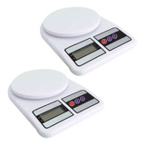 Kit 2 Basculas Cocina Digital Gramera 10kg Peso Precision