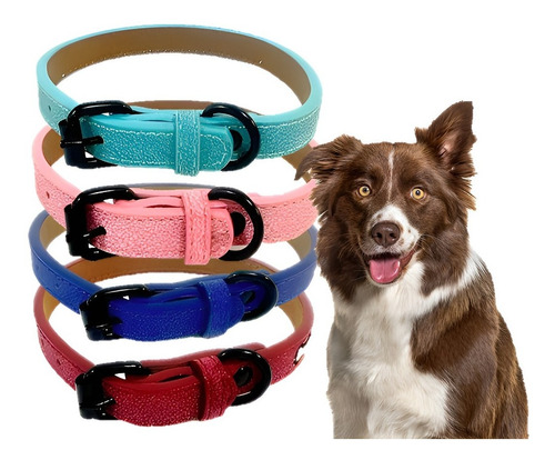 Collar Perros Grandes Collar De Cuero Ajustable Collar Perro