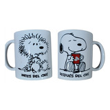 Taza Para Café O Te De Snoopy Antes Cafe  11 Oz + Regalo 