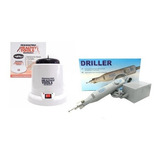 Torno Profesional  Driller + Esterilizador Teknikpro Manos