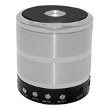 Alto-falante Altomex Caixa De Som Mini Speaker Ws-887 Com Bluetooth Prata