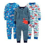 Ropa Para Bebé Paquete De 3 Pijamas Para Dormir Talla 24m