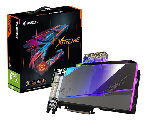 Tarjeta Gráfica Gigabyte Aorus Geforce Rtx 3080 Xtreme Water