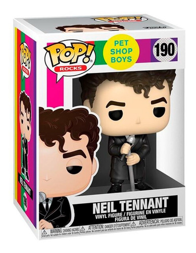 Funko Pop Rocks: Pet Shop Boys Neil Tennant 190