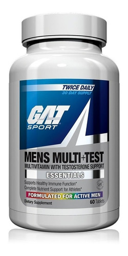 Gat Sport Mens Multi Test 60 Tabs Multivitaminico Sf M1