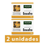 Kit 2 Sabonetes Em Barra Enxofre Granado 90g