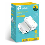 Adaptador Powerline Tp-link Tl-wpa4220kit V5 Blanco 