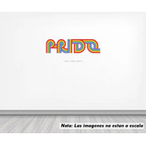 Vinil Sticker Pared 45 Cm. Lado Pride Modld0064
