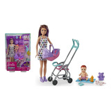 Muñeca Niñera Barbie Skipper Babysitters Inc Original Mattel