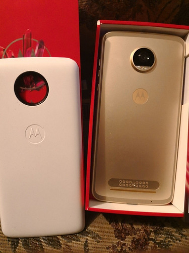 Moto Z2 Play Caja Y Accesorios