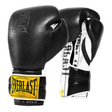 Guantes De Boxeo  1910 (gancho Y Lazo) Negros 14 Oz.