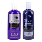 Combo Shampoo + Acondicionador Silver Matizador - Han