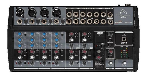 Mixer Wharfedale 1202 Fx /usb 4 Canales Mono 4