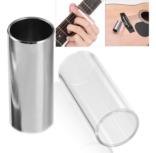 Kit Glass Slide Slide Para Bajo, Guitarra, Dedo, Guitarra Sl