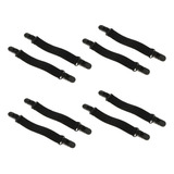 8pcs Clips Elásticos Para Botas Soportes De Pantalón Con