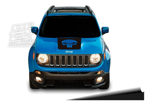Calco Jeep Renegade Capot Punisher
