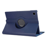 Funda Giratoria Para Galaxy Tab A8 10.5 Sm-x200 /x205 Azul