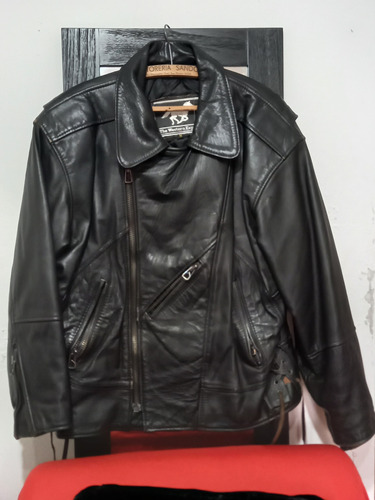 Campera Cuero Para Moto 