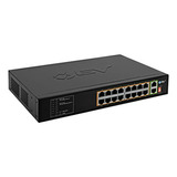 Switch Poe+ 18 Puertos Bv-tech (16 Poe+ | 2 Gigabit Ethernet