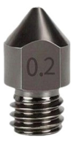 Pico Nozzle 0,2mm Acero Endurecido Mk8 Ender - Uso3d
