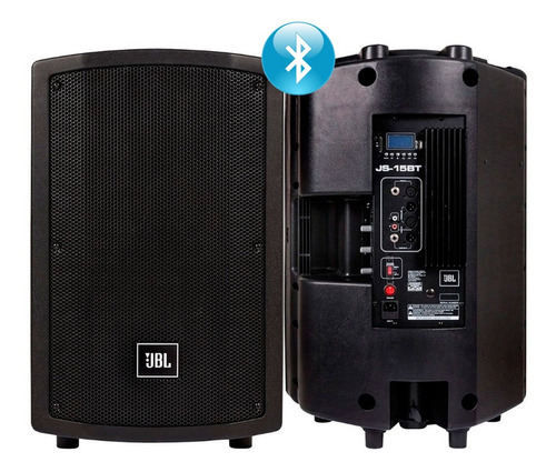 Caja Bafle Potenciado Jbl Js15bt 200w 15 Bluetooth Usb Mp3