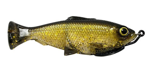 Savage Gear Pulsetail Baitfish Loose Body 4 PuLG-2589-gold