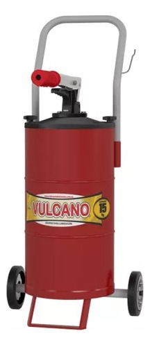 Grasera 15kg Manual Con Carro Y Manguera Vulcano Gp-171