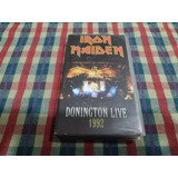 Iron Maiden / Donington Live 1992 Vhs Importado 